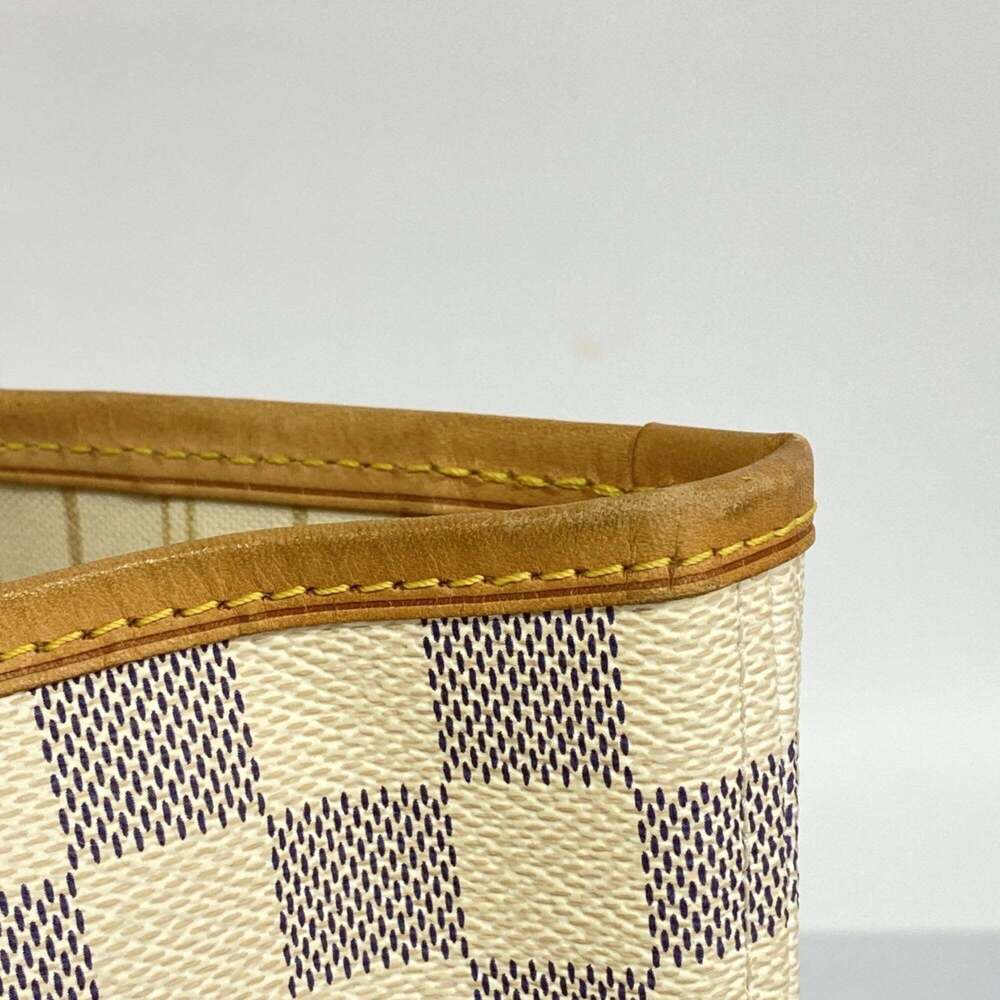 Louis Vuitton Damier Azur Neverfull MM Tote Bag N51107 White Women's - Picture 6 of 12